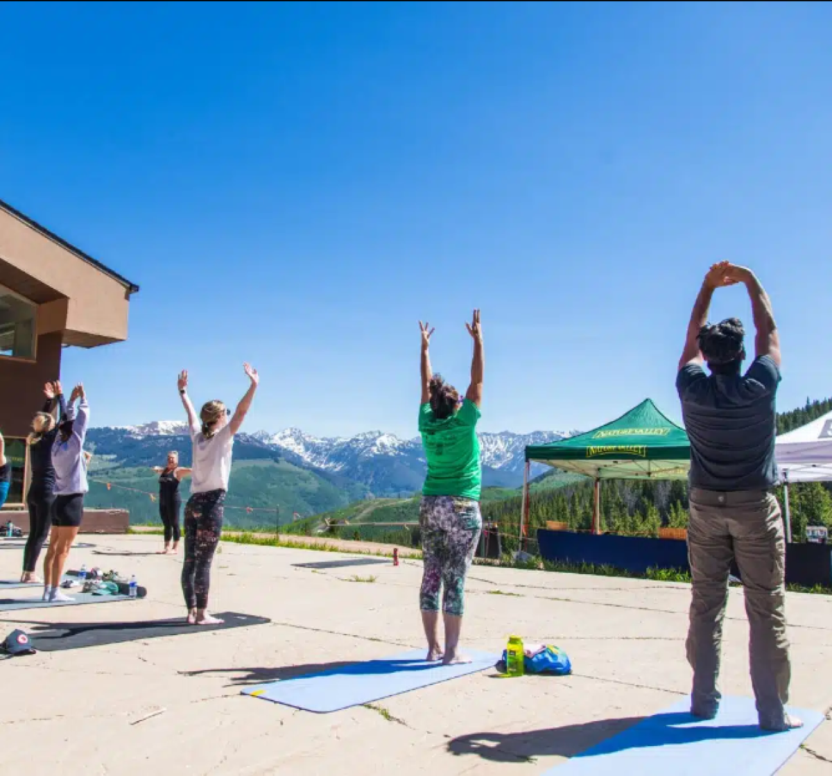 Vail Mountain Top Yoga